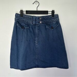 Free People Skirt with Braided Waistband